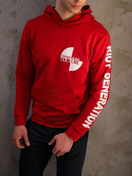 Худи Версачи красный S M | Зображення 2