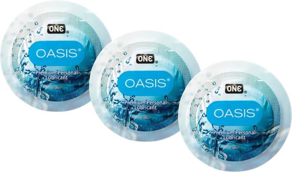 Пробник/Лубрикант ONE Oasis на водній основі, 3 мл | Зображення 1