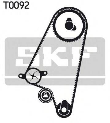 Водяний насос + комплект зубчастого ременя (Вир-во SKF) SKF VKMC05121 на OPEL CORSA A Наклонная задняя часть (93_, 94_, 98_, 99_)