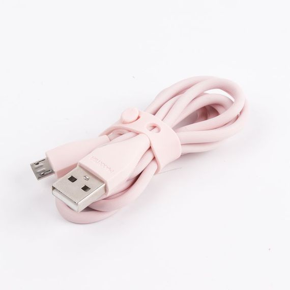 Кабель Maxxter UB-M-USB-01GP, USB 2.0 A-тато/Micro B-тато, 1,0 м. | Зображення 2