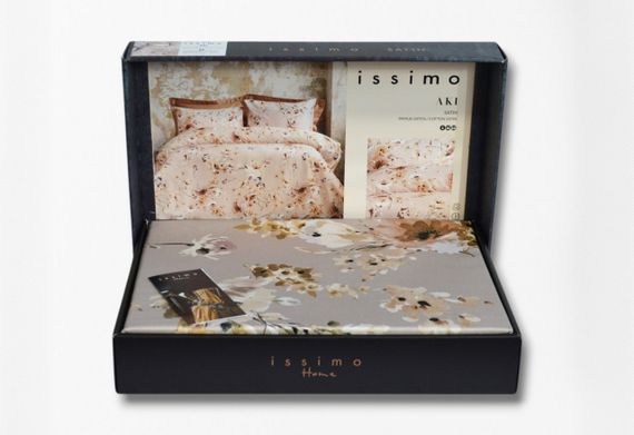 Комплект постільної білизни Issimo Coton Satin 200х220 см Aki | Зображення 4