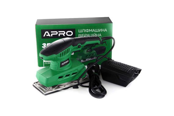 Шлифмашина вибрационная Apro - FS-350 x 90 х 187мм (899281) | Зображення 3