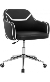 Кресло офисное GT Racer H-8042 BlackWhite