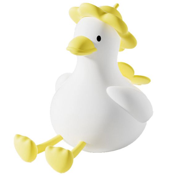Ночник QW-D18 Duckling White / Yellow