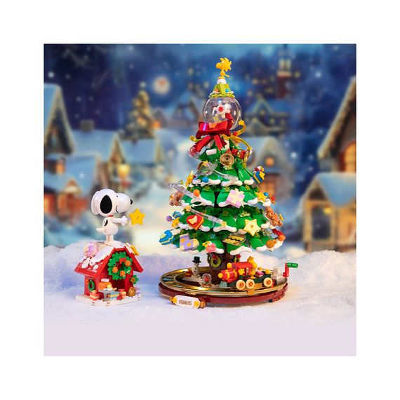 Конструктор Pantasy Snoopy Різдвяна ялинка (86909) | Зображення 1