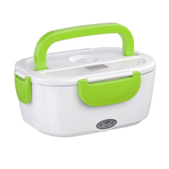 Ланч бокс электрический с подогревом Lunch Heater 220 V Pro. CT-367 Цвет: зеленый | Зображення 3