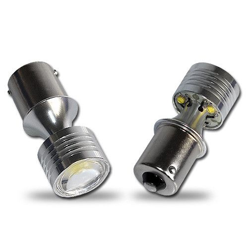 Світлодіодна автолампи жовта для поворотів 1156(P21W)-S25-BAU15s, 20W YELLOW (300Lm) (CREE LED)