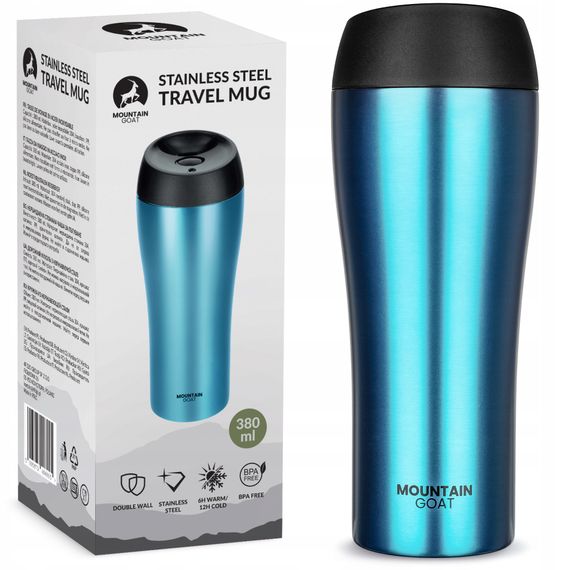 Термокухоль Mountain Goat Travel 0.38 л Blue (P-5905973406932) | Зображення 1