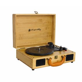 Вініловий програвач Musicality BPL _Bamboo Player