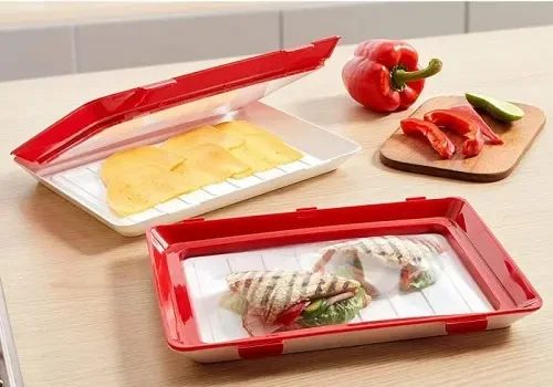 Многоразовый вакуумный лоток для хранение пищевых продуктов Clever Tray | Зображення 4