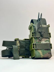 Подвійний Підсумок під магазин (2 ріжка) відкритий твердий