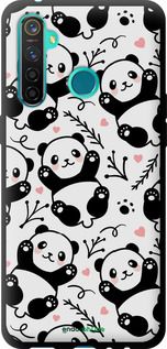 Чохол на Realme 5 Pro Панди "4318b-1861-2448"