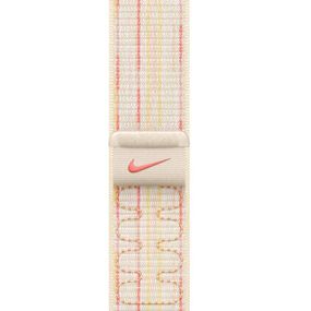 Ремінець Nike Sport Loop для Apple Watch 38/40/41/42mm(ser.10) Starlight / Pink