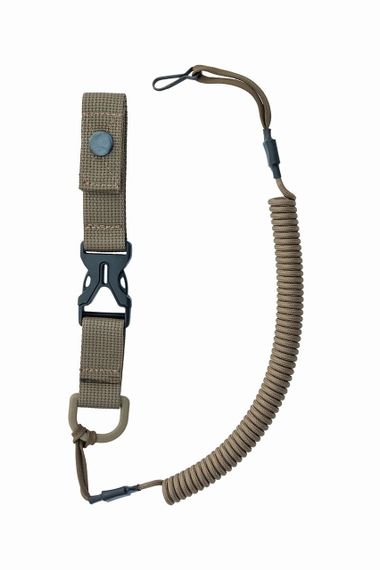 Тренчик пістолетний з фастексом, страховий шнур для пістолета, швидкий колір пісок койот ms