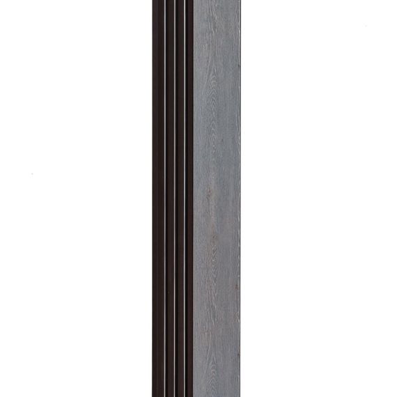 Рейка декоративна PS 2900х160х11мм Сіре дерево з чорним SW-00002149- | Зображення 4