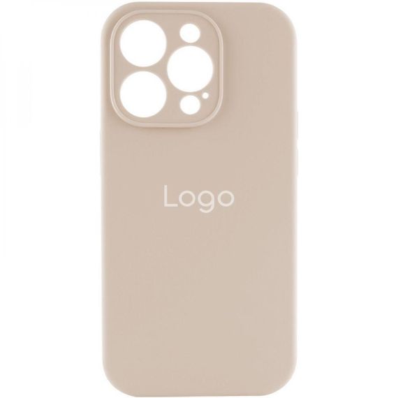 Чохол Silicone Case Full Size with Frame для iPhone 13 Pro Колір 11.Antique Білий | Зображення 9