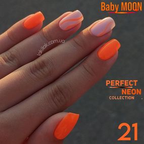 Гель-лак BABY MOON Perfect Neon №21, 6 мл