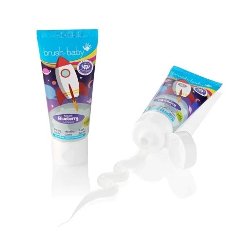 Дитяча зубна паста Brush-Baby Blueberry (від 3+ років) 50 ml | Зображення 1