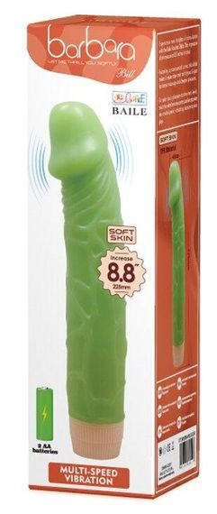 Вібратор реалістик BARBARA 8.8" Bill MULTI-SPEED VIBRATOR, BW-001023R Sex Aura | Зображення 9