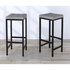 Стул барный Loft Design BS-1 soft серый