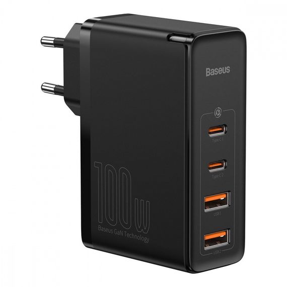 МЗП Baseus GaN2 Pro Quick Charger 100W (2Type-C + 2USB) | Зображення 6