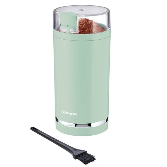 Кофемолка электрическая Silver Crest SKMS 180 B1 180 Вт ножевая 70 г мятная | Зображення 2