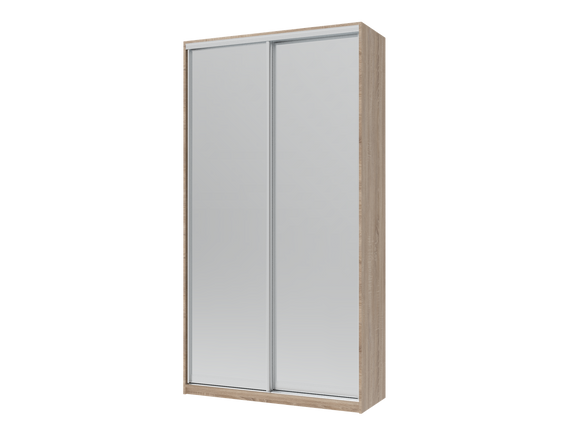 Шкаф купе Сити Лайт Doros Дуб сонома 2 Зеркала 120х60х225 (42002036)