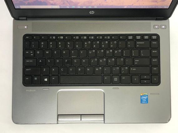 Ноутбук Б-клас HP ProBook 640 G1 / 14" (1366x768) TN / Intel Core i3-4000M (2 (4) ядра по 2.4 GHz) / 8 GB DDR3 / 320 GB HDD / Intel HD Graphic 4600 / WebCam / DVD-ROM / Win 10 Pro б/в | Зображення 7
