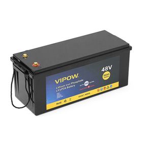 Аккумуляторная батарея Vipow LiFePO4 51.2V 50A h со встроенной ВМS платой 40A