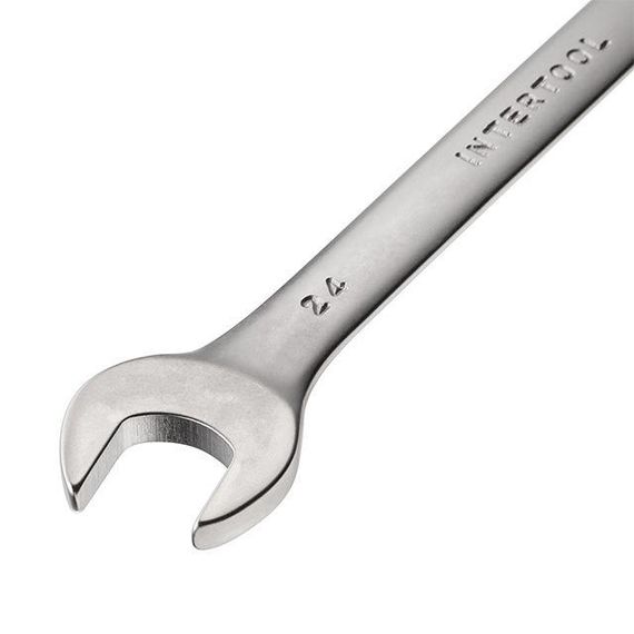 Ключ комбінований 24 мм, Cr-V INTERTOOL HT-1224 | Зображення 1