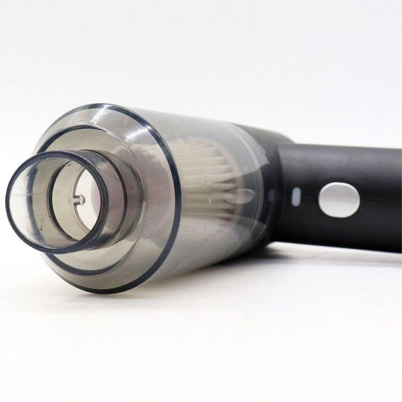 Автомобільний пилосос 2в1, 120Вт Vacuum cleaner, Чорний / Акумуляторний пилосос для машини / Бездротовий пилосос в авто | Зображення 3