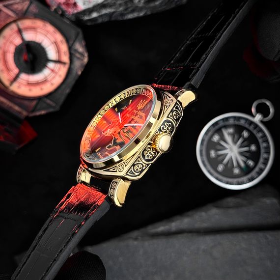 Чоловічий годинник Awarder 021 Де би не був Gold-Black | Зображення 4