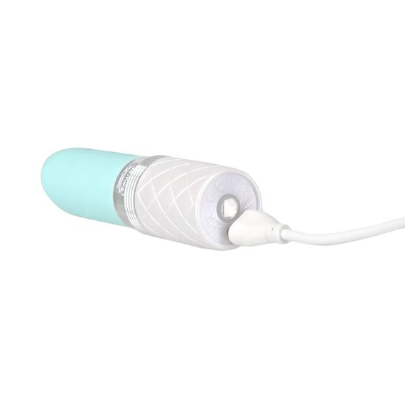 Вібратор Pillow Talk Lusty Luxurious Flickering Massager - Teal sexstyle | Зображення 4