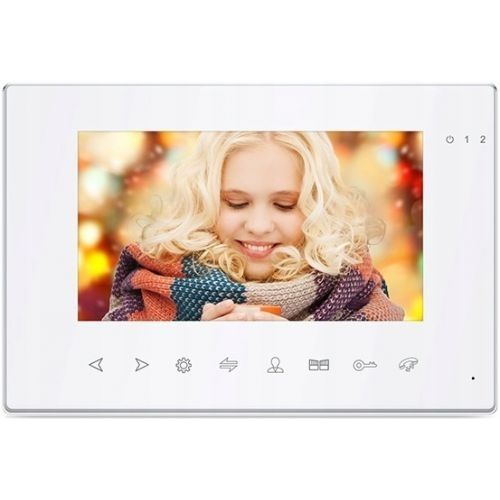 Комплект видеодомофона CoVi Security Onyx FHD White  Iron FHD Bronze | Зображення 1