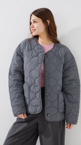 Куртка однотонна жіноча LAWA WBC02500 XS Сірий shop (2000999470721)