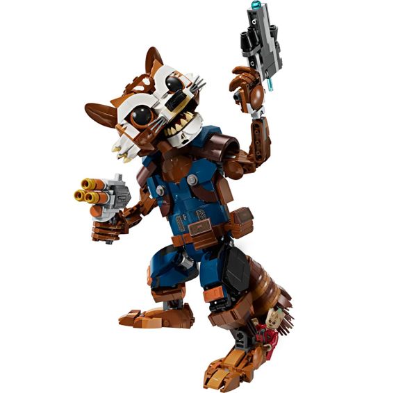 Конструктор LEGO Marvel Ракета й малюк Ґрут 76282 | Зображення 2