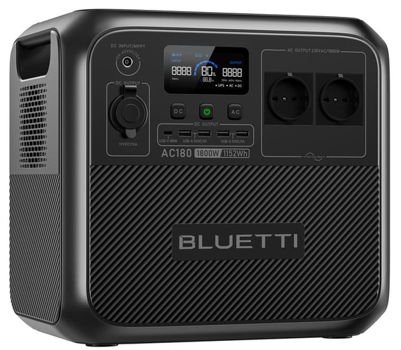 Зарядна станція BLUETTI AC180 | Зображення 1