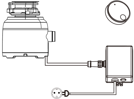 Утилізатор Fabiano Inverto BLDC Compact 8220.415.1851 | Зображення 2