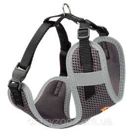 Шлея для собак Ferplast Nikita P XS сіра A: 19-26 см B: 28-40 см 1 cм 75468617