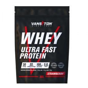 Протеин Vansiton Ultra Protein 900 г Клубника