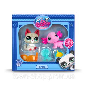 Игровой набор "Удивительные Девы" Littlest Pet Shop 00527 аксессуары и 2 фигурки
