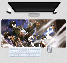 Ігрова поверхня для мишки з Аніме принтом "Атака Титанів / Attack on Titan" 800*300*3 мм 0636