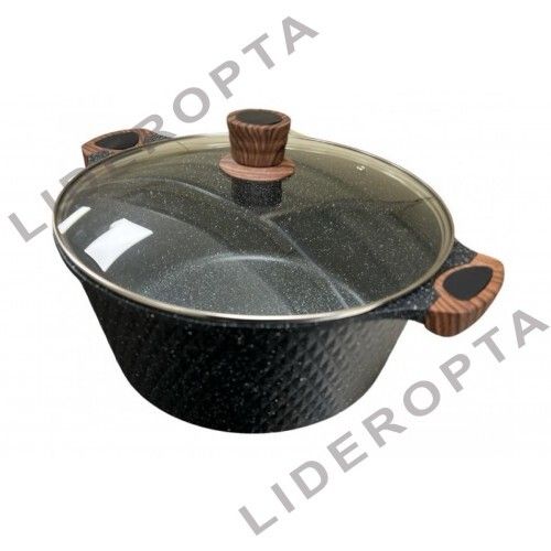 Набір кастрюль XPRO DM-10 GAZ 5 шт 20/24/28/32/28 зі скляними кришками (44356-DM-10_2772) | Зображення 1