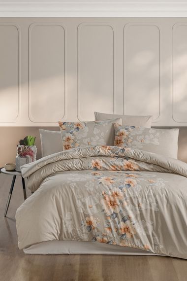 Постільна білизна First Choice Ranforce 160 х 220 см сімейний Annabel Cappucino