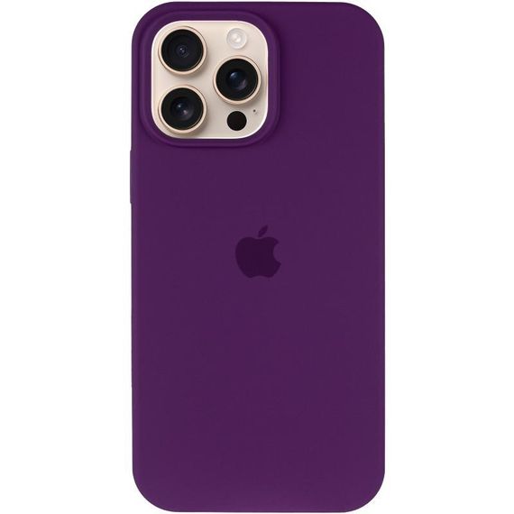 Чохол Silicone Case Full Protective (AA) для Apple iPhone 16 Pro Max (6.9") Фіолетовий / Amethyst | Зображення 1