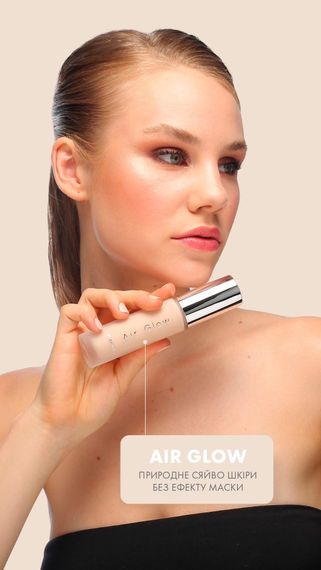 Тональна основа з повітряним сяйвом Farmasi Air Glow N07 28 г | Зображення 3