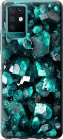 Чехол на Infinix Note 10 Кристаллы 2 "3674u-2763-17620"