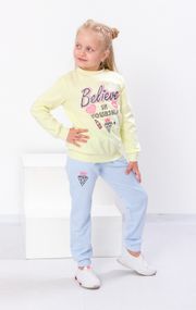 Костюм для дівчинки Носи своє 104 Блакитний (p-2767-82557)