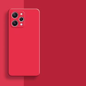 Чохол Candy Silicone для Xiaomi Redmi 12 колір Червоний