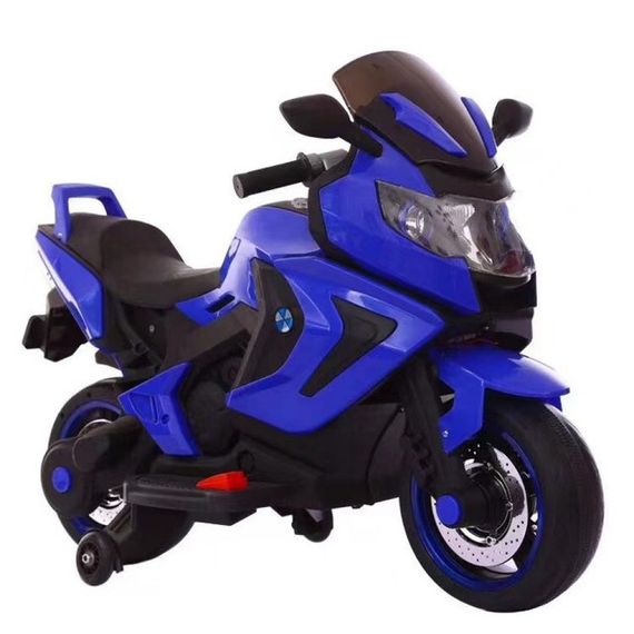 Дитячий електромотоцикл SPOKO SP-1600 синій (42400547)